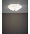DOTS ceiling lamp in steel 2 bulbs