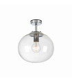 AMY 1-light chrome bathroom ceiling light