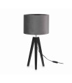 Lampe de table LUNDEN Noire 1 ampoule