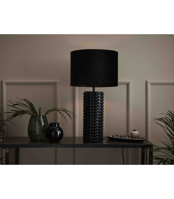 Lampe de table PROUD Noire 1 ampoule