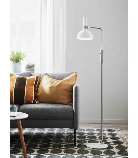 LARRY floor lamp in steel 1 bulb