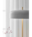 Lampadaire CAEN Laiton brossé 2 ampoules