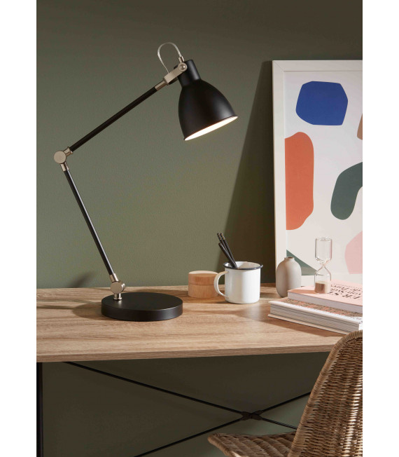 Lampe de table HOUSE Noire 1 ampoule