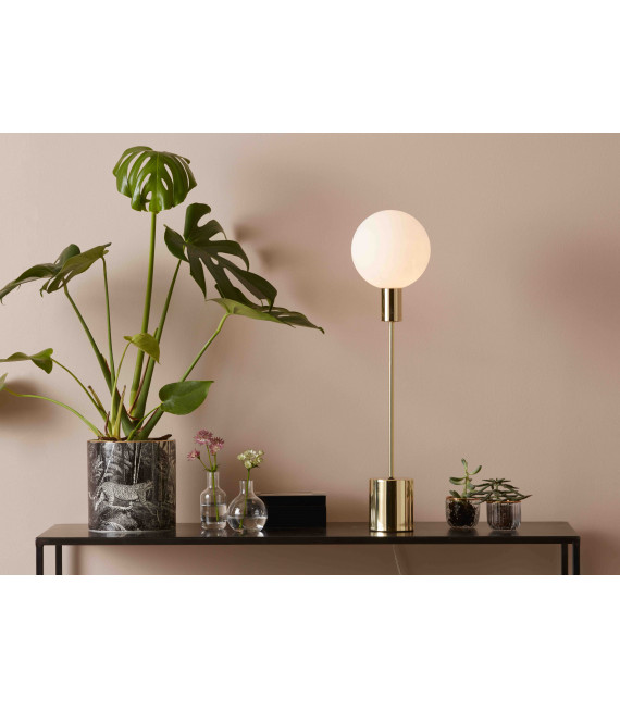 Tischleuchte UNO Messing 1 Glühlampe