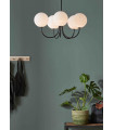 Ceiling light CINCO Black 5 bulbs