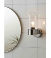 ZEN chrome bathroom wall light 1 bulb
