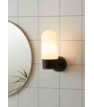 Applique murale de salle de bains ZEN Noire 1 ampoule