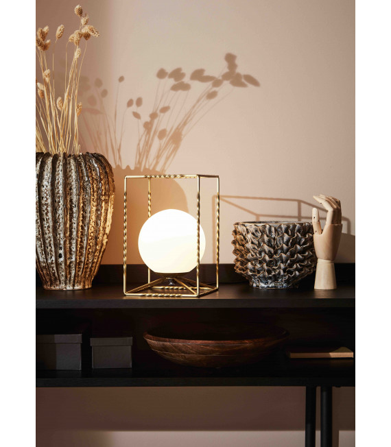 EVE Tischlampe golden 1 Glühbirne