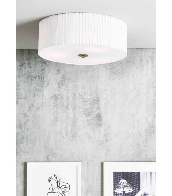 JACKIE white ceiling light 3 bulbs