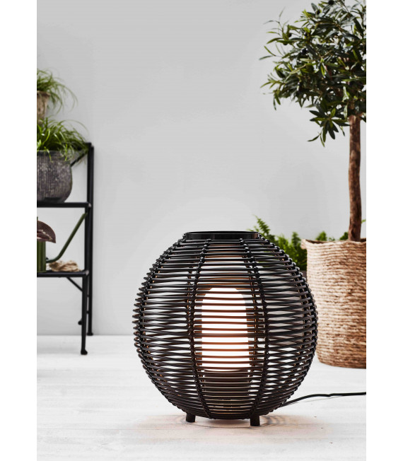 SAGE black garden table lamp 1 bulb