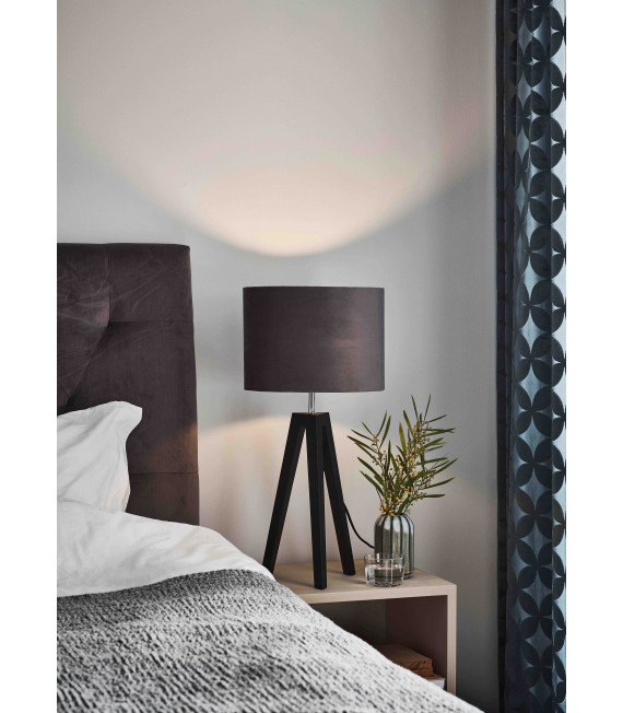 Table lamp LUNDEN Black 1 bulb