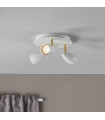 CIRO White ceiling light 3 bulbs