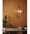 ORBIT antique ceiling light 3 bulbs