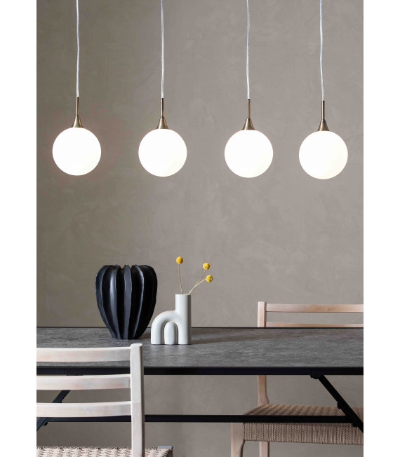 Plafonnier QUATTRO XL antique 4 ampoules