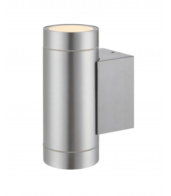 PIPE Alumium 2-Birnen Garten Wandleuchte