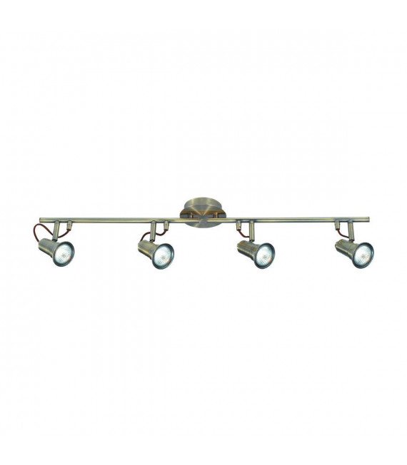 plafonnier ventilateur vintage 2 ampoules e27 max 60w brun patiné