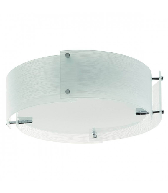 plafonnier ventilateur vintage 2 ampoules e27 max 60w brun patiné